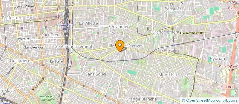 localisation de l'entreprise MYTHICA  LYON