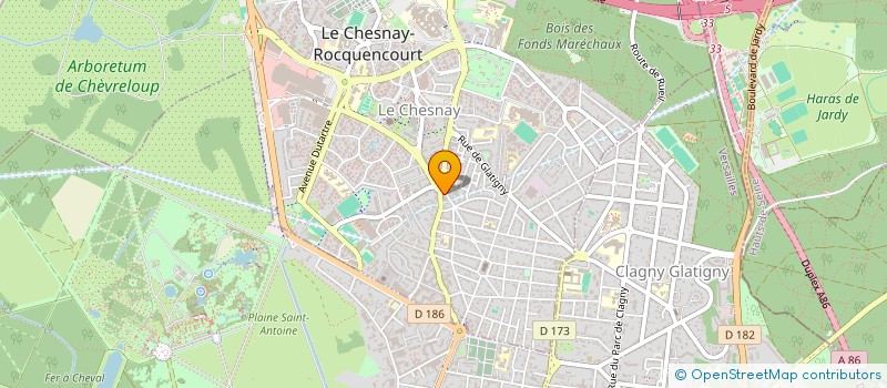 localisation de l'entreprise MYTHICS MOTORS à VERSAILLES