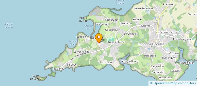 localisation de l'entreprise MYTHIOS  LOGONNA-DAOULAS