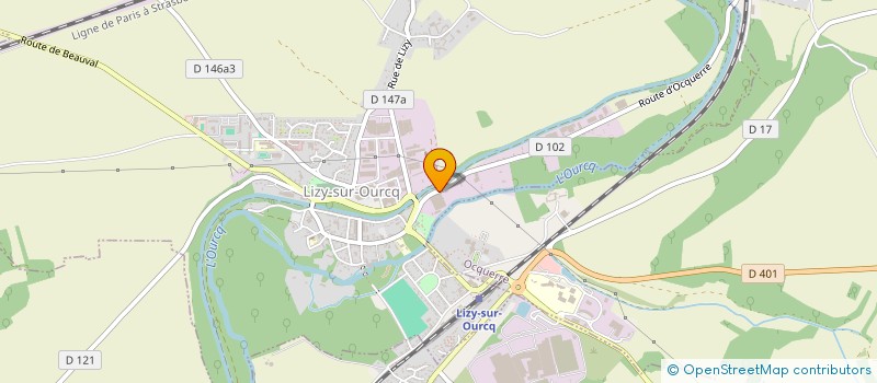 localisation de l'entreprise MYTHIQS  LIZY-SUR-OURCQ