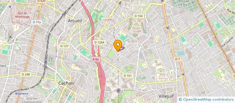 localisation de l'entreprise MYTHRIL  VILLEJUIF