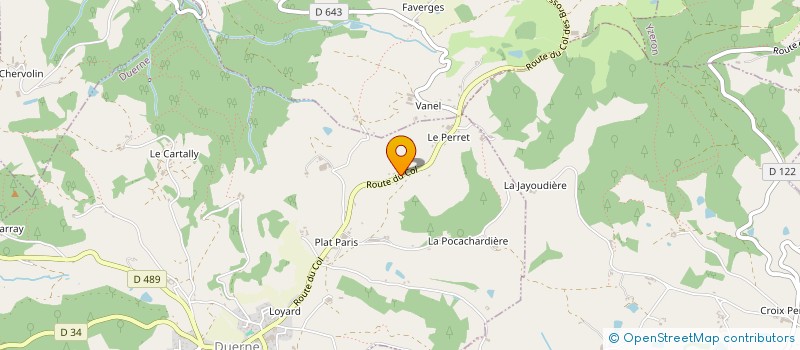 localisation de l'entreprise MYTI  DUERNE