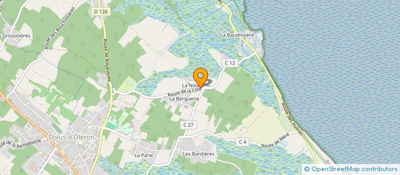 localisation de l'entreprise MYTI-OLERON  DOLUS-D'OLERON