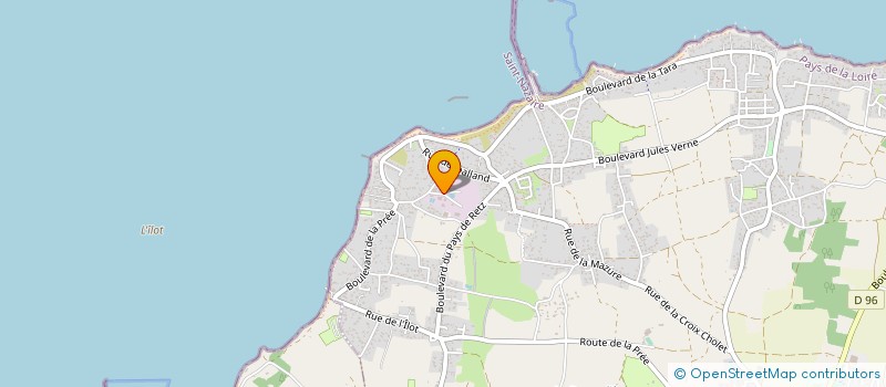 localisation de l'entreprise MYTILIJADE à LA PLAINE-SUR-MER