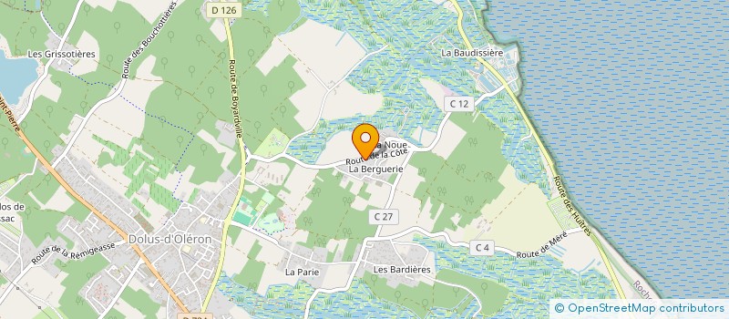 localisation de l'entreprise MYTILISUD  DOLUS-D'OLERON