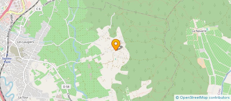 localisation de l'entreprise MYTILLUS  SOLLIES-PONT