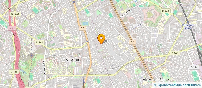 localisation de l'entreprise MYTRANS à VITRY-SUR-SEINE