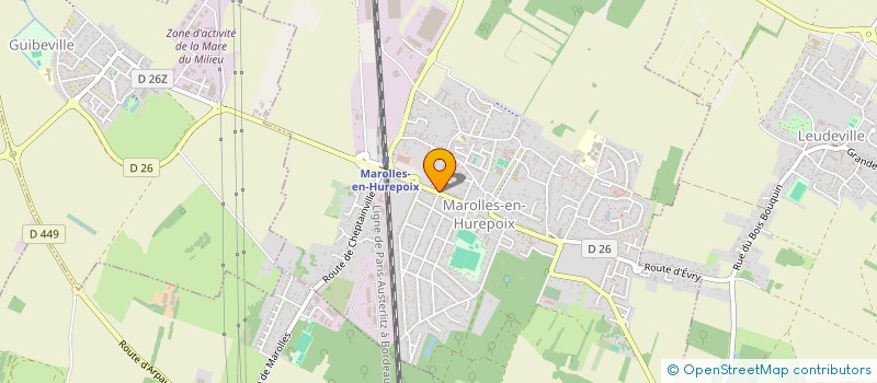 localisation de l'entreprise MYTRAVENT à MAROLLES-EN-HUREPOIX