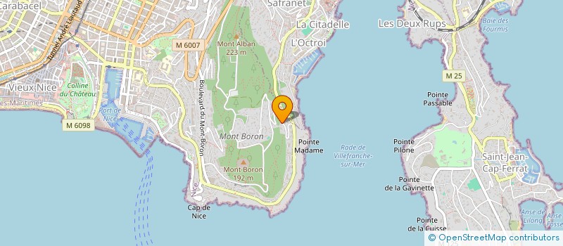 localisation de l'entreprise MYV à NICE