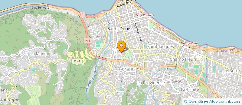 localisation de l'entreprise MYV  SAINT-DENIS