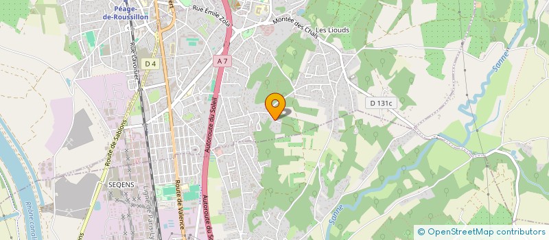 localisation de l'entreprise MYV  ROUSSILLON