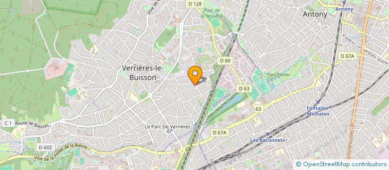 localisation de l'entreprise MYVEDUC à VERRIERES-LE-BUISSON