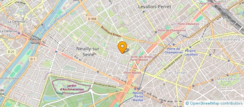 localisation de l'entreprise MYVESTIAIRE à NEUILLY-SUR-SEINE