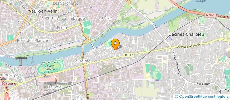 localisation de l'entreprise MYVICTORY  DECINES-CHARPIEU