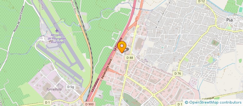 localisation de l'entreprise MYWAY à PERPIGNAN