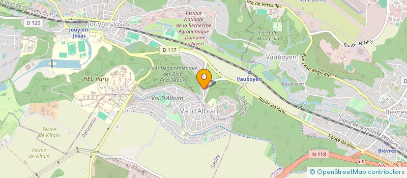 localisation de l'entreprise MYWOOLEASE  JOUY-EN-JOSAS