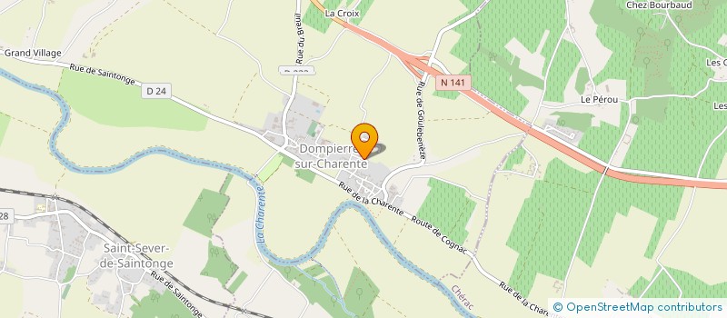 localisation de l'entreprise MYXFAB  SAINT-SAUVANT