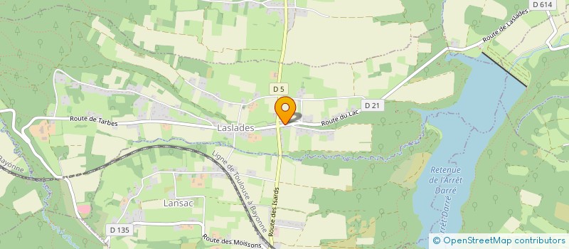 localisation de l'entreprise MYZIGGI  LASLADES