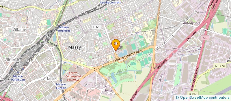localisation de l'entreprise MYZO DRIVE à MASSY