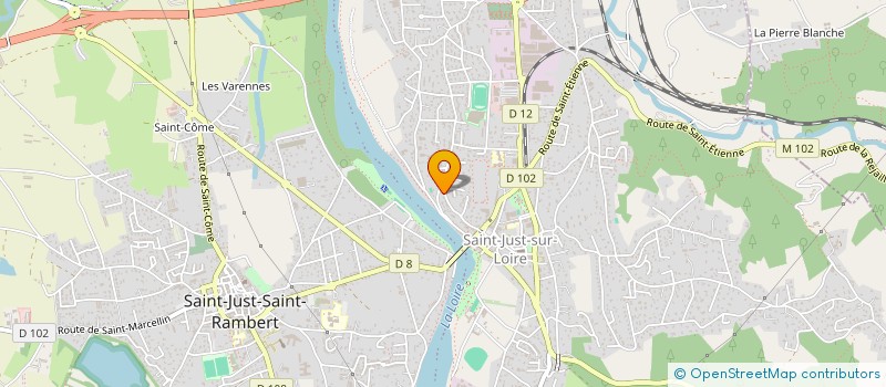 localisation de l'entreprise MZ 360 à SAINT-JUST-SAINT-RAMBERT