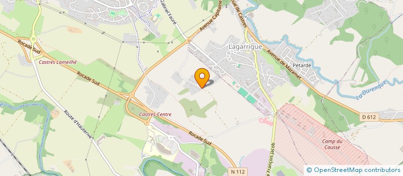 localisation de l'entreprise MZ  CASTRES