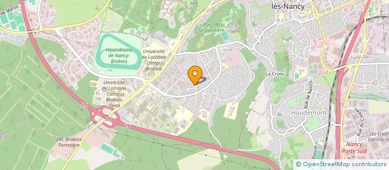 localisation de l'entreprise MZ BASKET PERFORMANCE, MZBP  VANDUVRE-LES-NANCY