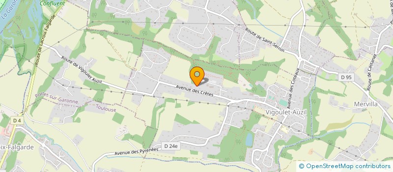 localisation de l'entreprise MZ CAPITAL  VIGOULET-AUZIL