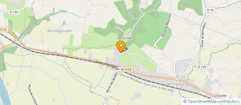 localisation de l'entreprise MZ CHARPENTE  MONGAUZY