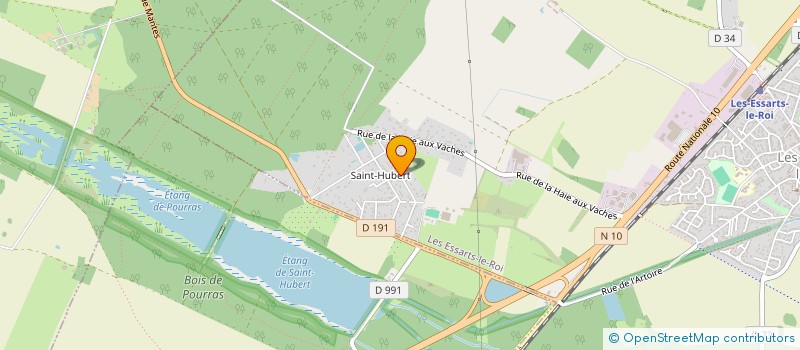 localisation de l'entreprise MZ CONSULTING  LES ESSARTS-LE-ROI