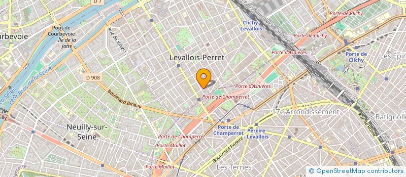 localisation de l'entreprise MZ.EJ à LEVALLOIS-PERRET