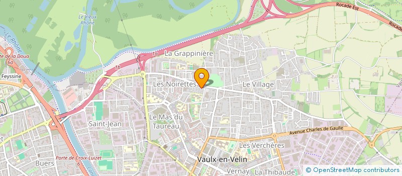 localisation de l'entreprise MZ EMBALLAGES  VAULX-EN-VELIN