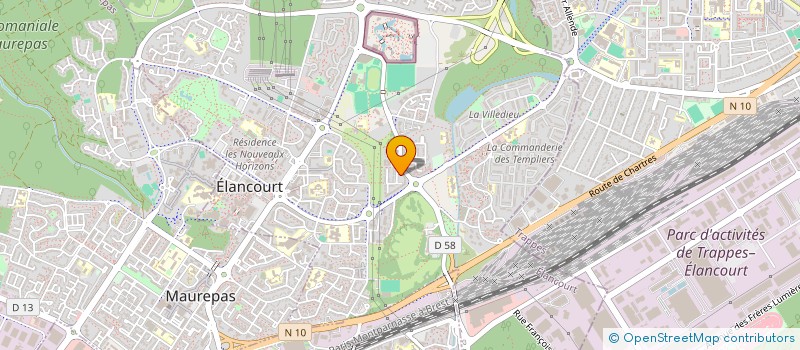 localisation de l'entreprise MZ EXPERTRENOV  ELANCOURT