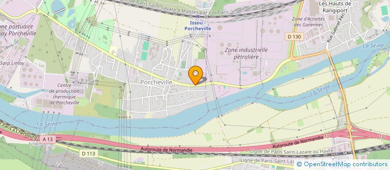 localisation de l'entreprise MZ EXPORT  PORCHEVILLE