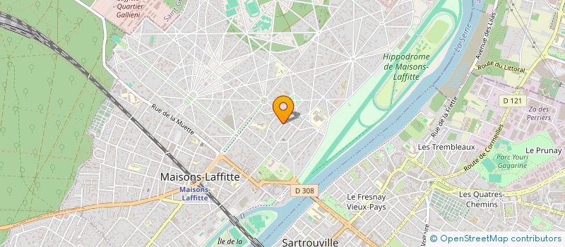 localisation de l'entreprise MZ FAMILY PRODUCTION à MAISONS-LAFFITTE