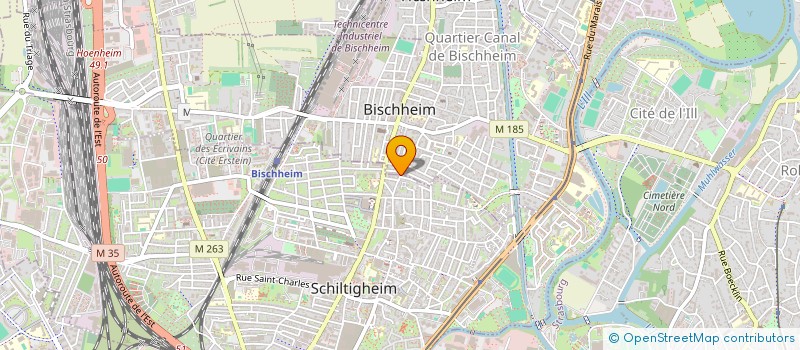 localisation de l'entreprise MZ GBIA  SCHILTIGHEIM