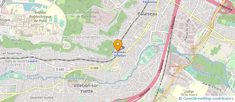 localisation de l'entreprise MZ INTELLIGENT SYSTEMS à PALAISEAU