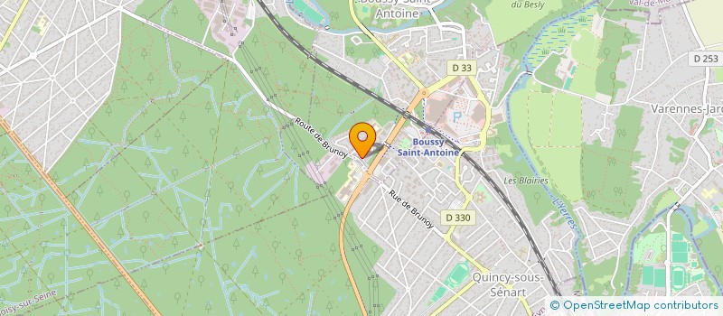 localisation de l'entreprise MZ INTERNATIONAL BUSINESS CONNECT  BOUSSY-SAINT-ANTOINE