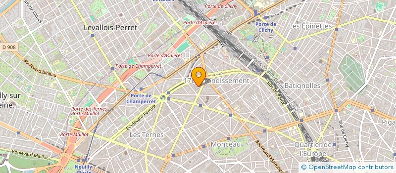 localisation de l'entreprise MZ INVEST à LA GARENNE-COLOMBES