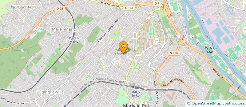 localisation de l'entreprise MZ MADE FOR PETITE  MARLY-LE-ROI