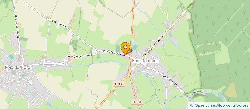 localisation de l'entreprise MZ RENOV 59  ENGLEFONTAINE