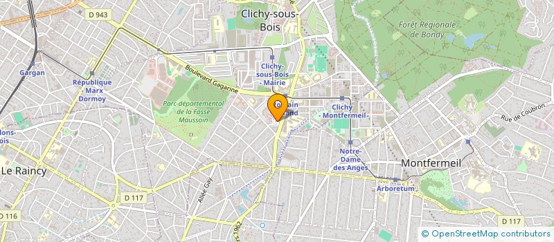 localisation de l'entreprise MZ SECURITY à CLICHY-SOUS-BOIS