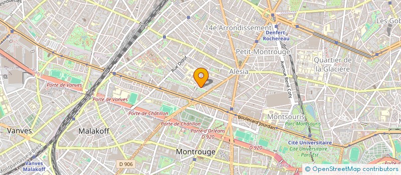 localisation de l'entreprise MZ TRANSPORTS à PARIS