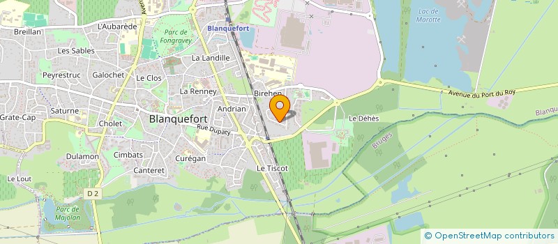localisation de l'entreprise MZA à BLANQUEFORT
