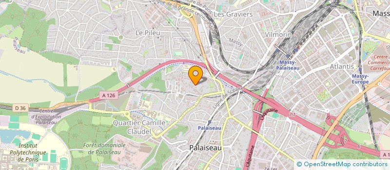 localisation de l'entreprise MZA COMPANY  PALAISEAU