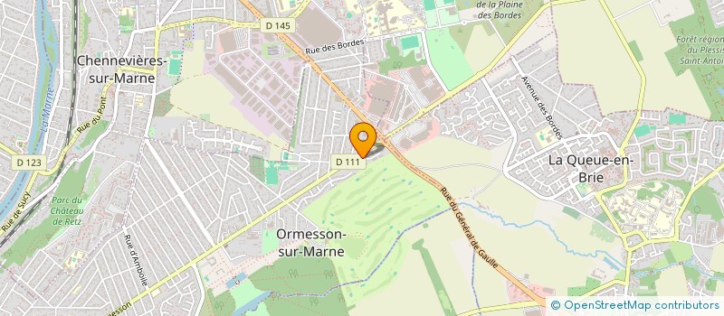 localisation de l'entreprise MZA TRANSPORT  ORMESSON-SUR-MARNE