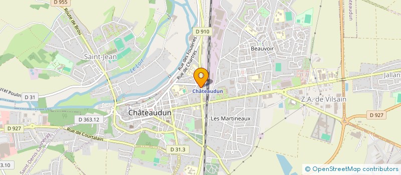 localisation de l'entreprise MZB à CHATEAUDUN