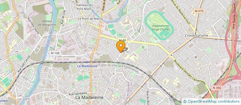 localisation de l'entreprise MZC SOLUTIONS à MARCQ-EN-BARŒUL