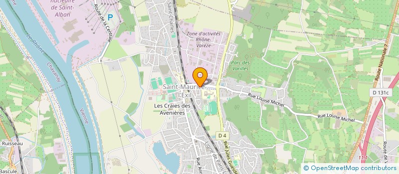 localisation de l'entreprise MZE-EMS à SAINT-MAURICE-L'EXIL