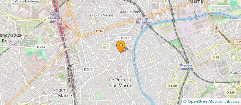 localisation de l'entreprise MZE SOLUTIONS  LE PERREUX-SUR-MARNE