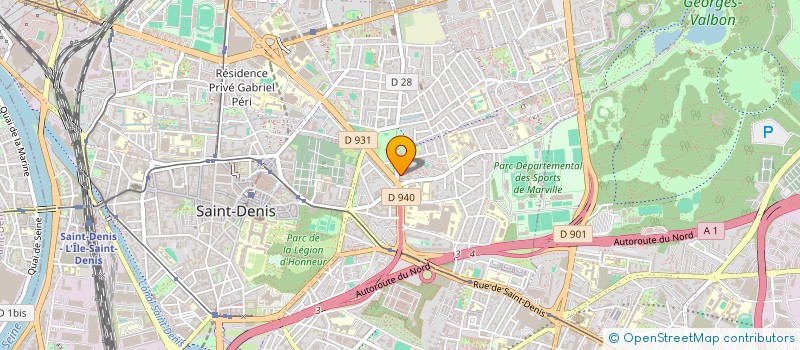 localisation de l'entreprise MZF à SAINT-DENIS